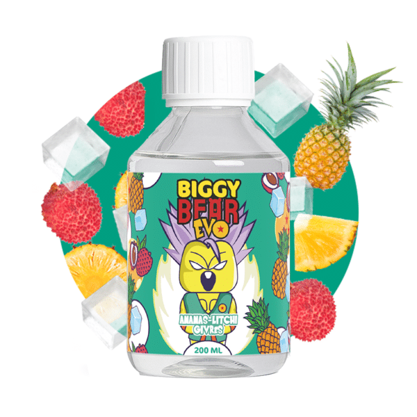 ananas-litchi-givres-200ml-biggy-bear-evo