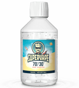base SUPERVAPE DIY 70/30 500 ml Le French Liquide neutre