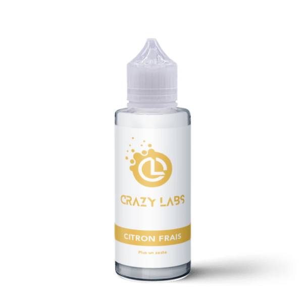 e-liquide Citron Frais 100 ml Crazy Labs citron acidulé frais
