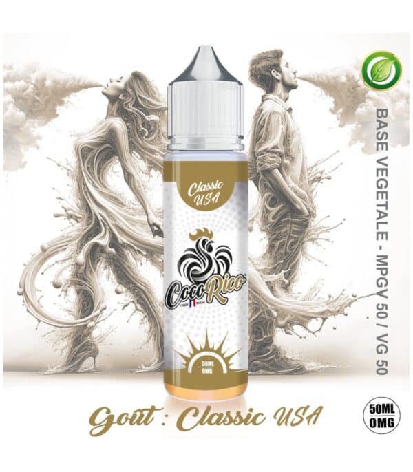 E-liquide Cocorico Classic USA 50 ml – Image 2