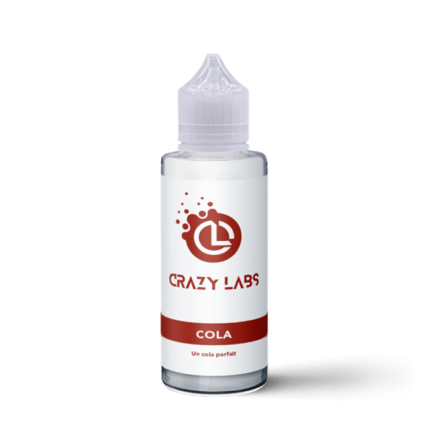 e-liquide Cola 100 ml Crazy Labs cola pétillant frais