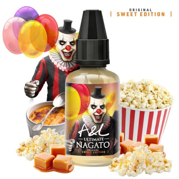 concentré Nagato Sweet Edition 30 ml Ultimate pop corn caramel crème brûlée