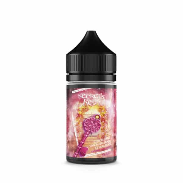 concentré Pink Key 30 ml Secret’s Keys limonade citron fraise framboise frais