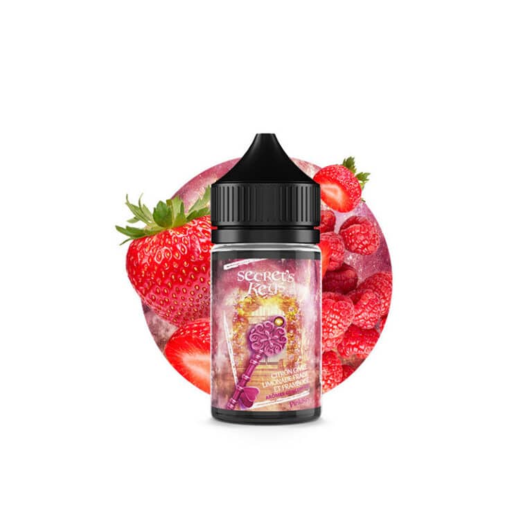 concentré Pink Key 30 ml Secret’s Keys limonade citron fraise framboise frais