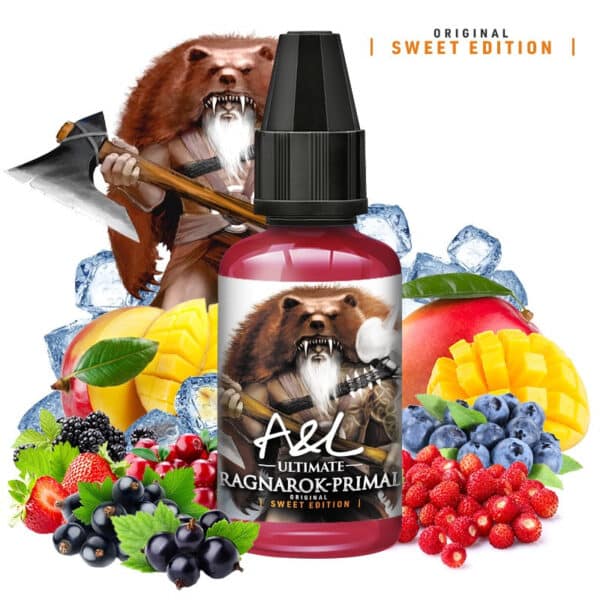 concentré Ragnarok Primal Sweet Edition 30 ml Ultimate fruits rouges mangue frais
