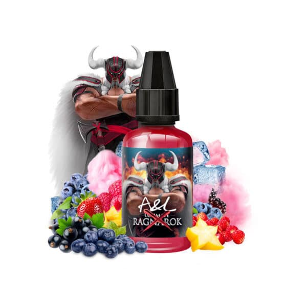 concentré Ragnarok X Sweet Edition 30 ml Ultimate fruits rouges barbe à papa carambole frais