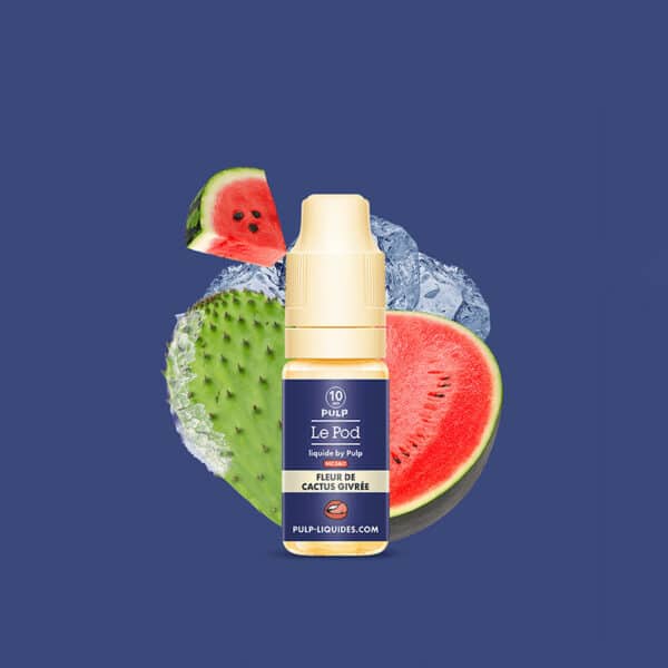 e-liquide Fleur de Cactus Givrée 10 ml Le Pod Liquide by Pulp sels de nicotine