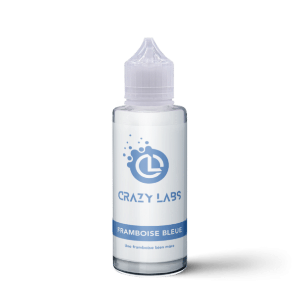 E-liquide Framboise Bleu 100 ml – Crazy Labs – Image 2