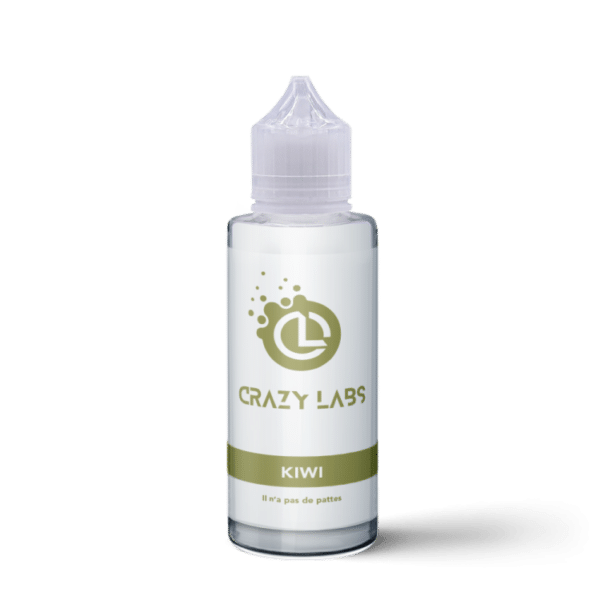 e-liquide Kiwi 100 ml Crazy Labs fruit kiwi juteux acidulé