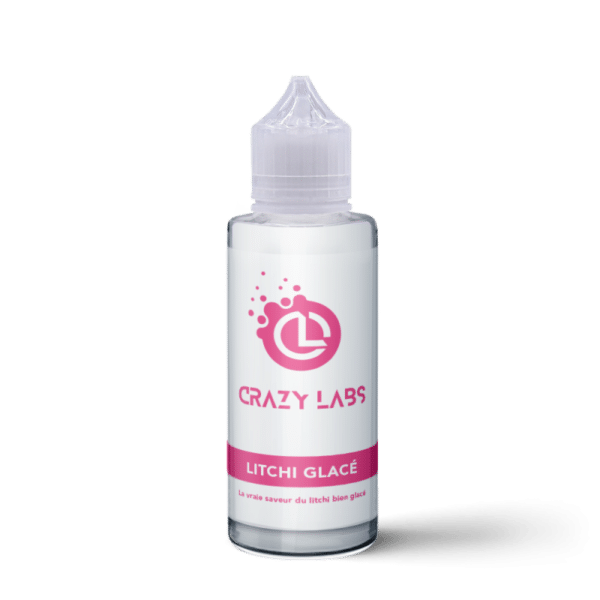 e-liquide Litchi Glacé 100 ml Crazy Labs fruit exotique frais