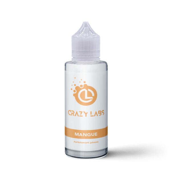 e-liquide Mangue 100 ml Crazy Labs fruit exotique mangue juteuse