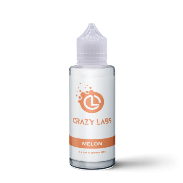 e-liquide Melon 100 ml Crazy Labs fruit melon juteux et sucré
