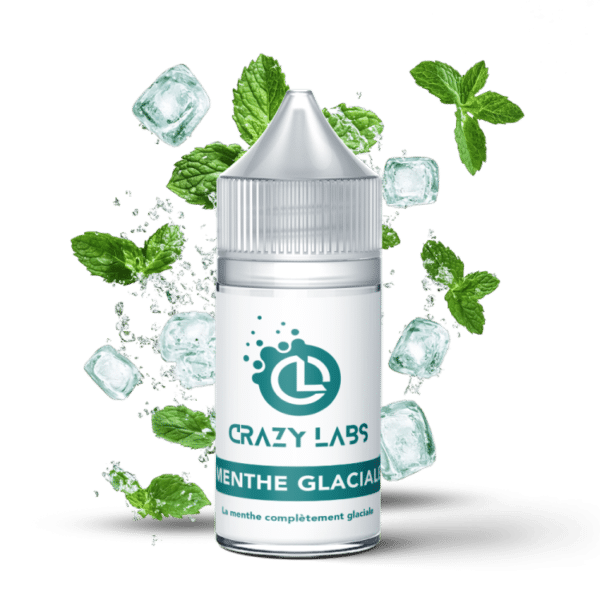 concentré Menthe Glaciale 30 ml Crazy Labs arôme DIY menthe givrée