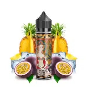 e-liquide Tattoo Vape Mikael de Poissy Ananas Passion Frais 50 ml fruité tropical frais