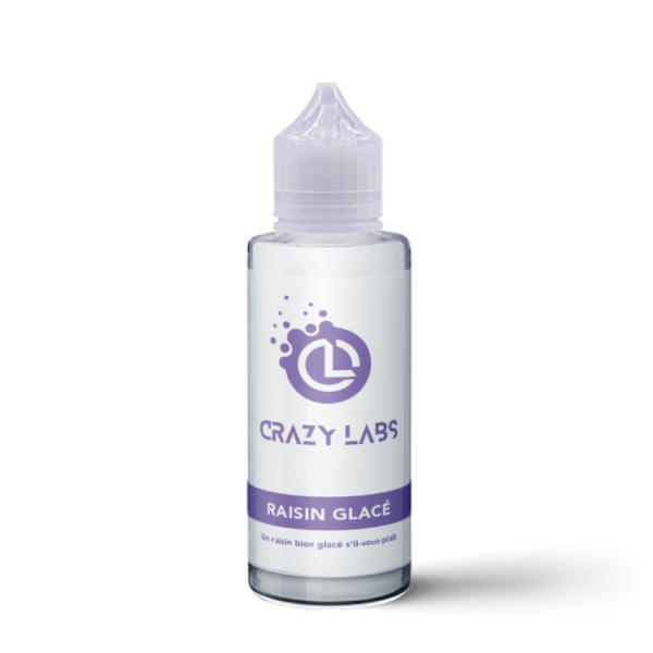 e-liquide Raisin Glacé 100 ml Crazy Labs raisin frais et glacé