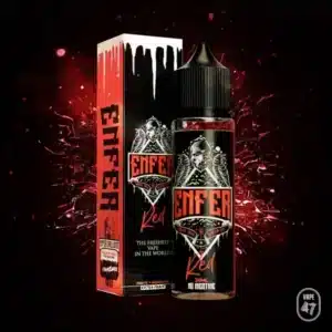 e-liquide ENFER Red 50 ml fraise framboise grenadine fruité frais