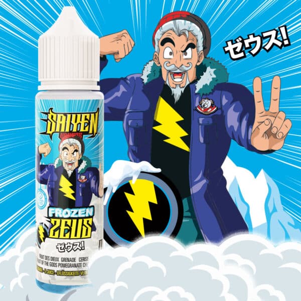 E-liquide Frozen Zeus 50 ml – Saiyen Vapors – Image 2
