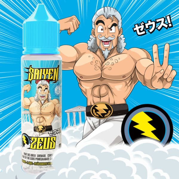 E-liquide Zeus 75 ml – Saiyen Vapors – Image 3