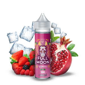 e-liquide Sunset 50 ml Full Moon fruits rouges grenade fruité frais