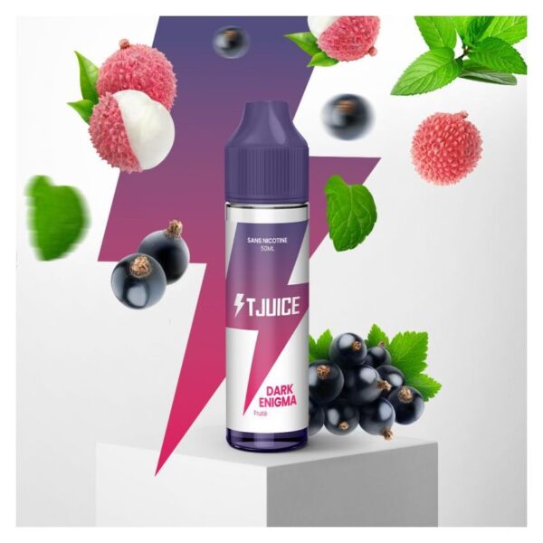 E-liquide Dark Enigma 50ml T-Juice 1 Dark Enigma 50 ml T Juice