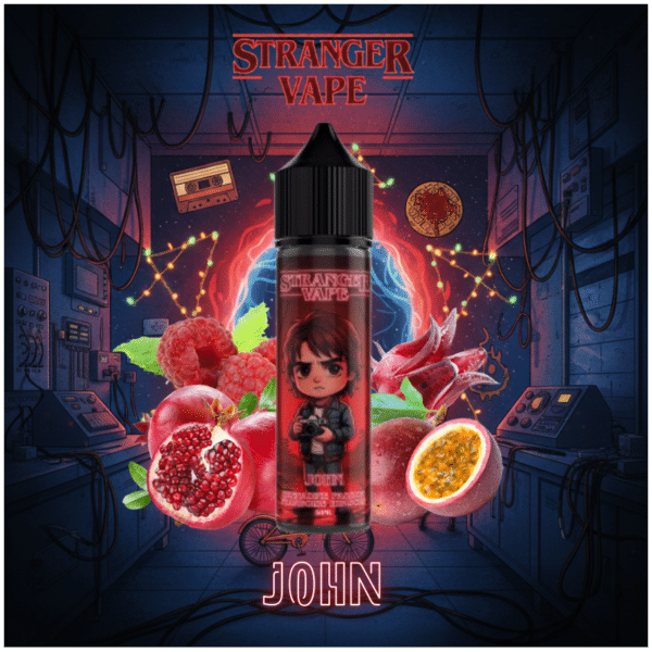 E-liquide John Stranger Vape 50 ml — Grenadine Passion Framboise Hibiscus 50/50 1 john-stranger-vape