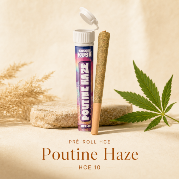 Pré-roll Poutine Haze HEC-10 1 Pré roll Poutine Haze HCE 10