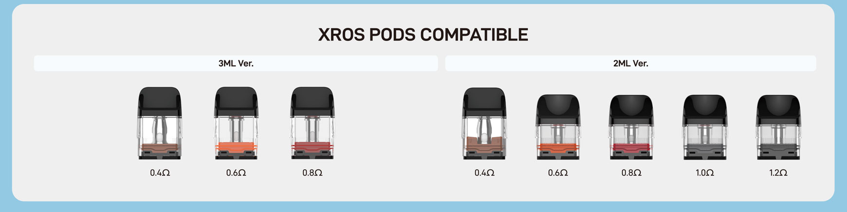 Cartouches compatibles XROS 6