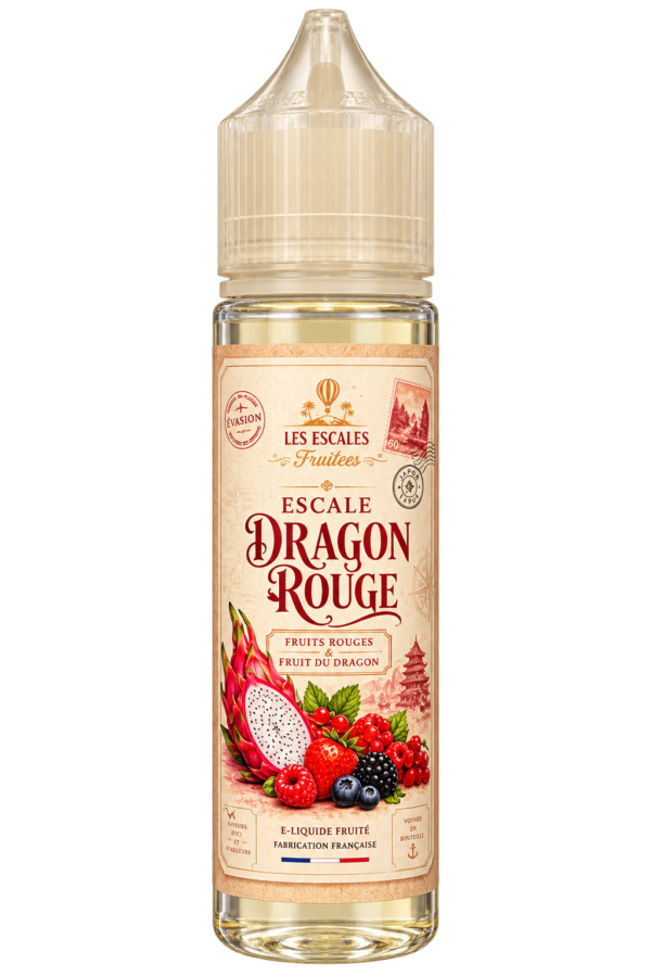Escale Dragon Rouge 50 ml - Les Escales Fruitées par SDV LABS