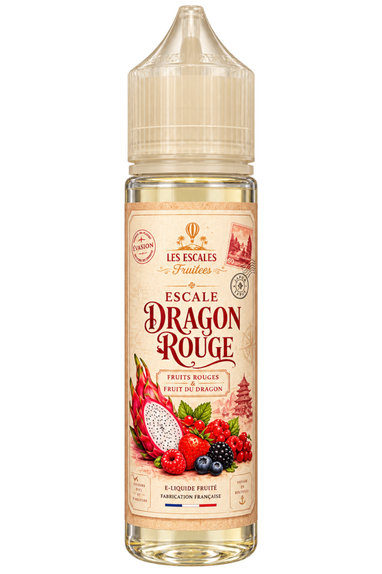Escale Dragon Rouge 50 ml - Les Escales Fruitées par SDV LABS