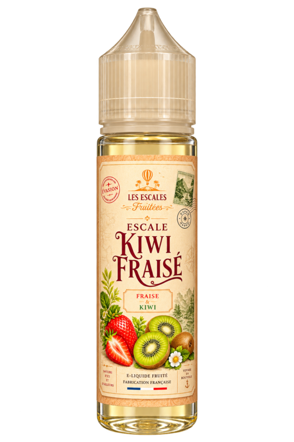 Escale Kiwi Fraisé 50 ml - Les Escales Fruitées par SDV LABS