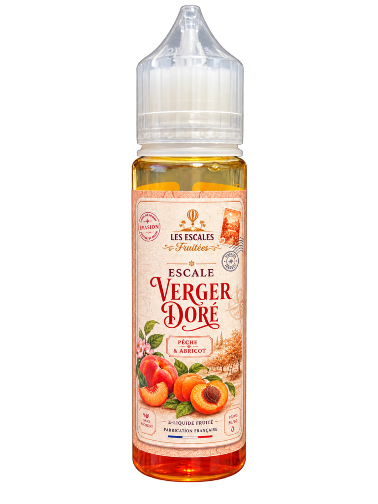 Verger doré 50 ml - Les Escales Fruitées par SDV LABS