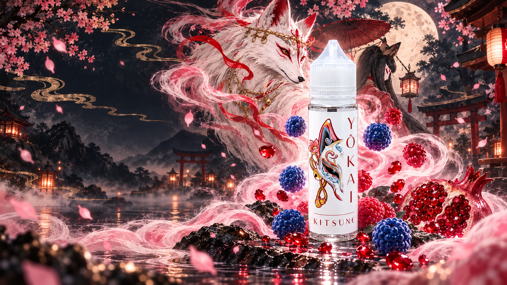 Yokai - Kitsune 50ml par SDV LABS - Illustration horizontale