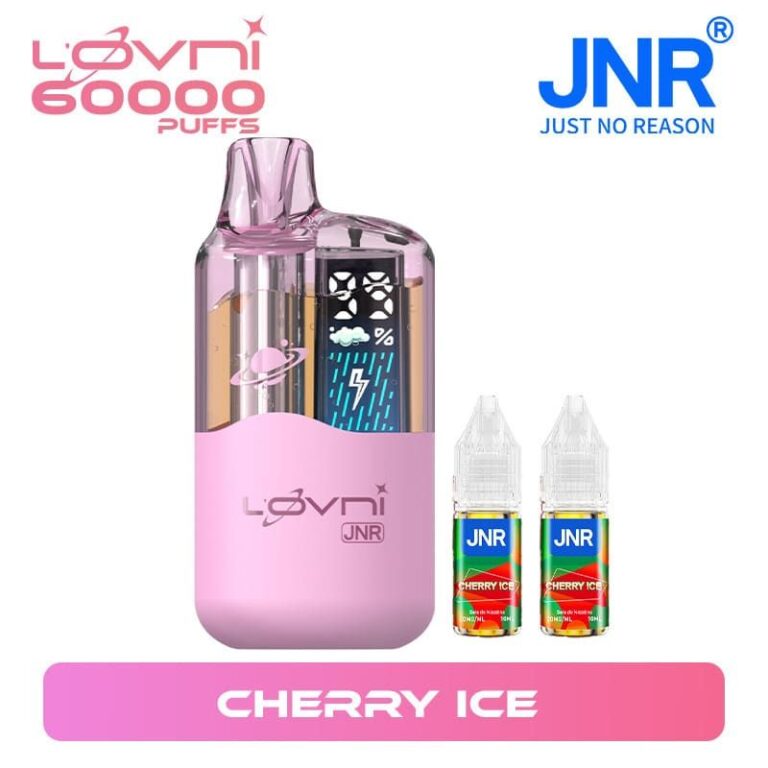 cherry ice JNR 60K PUFF OVNI