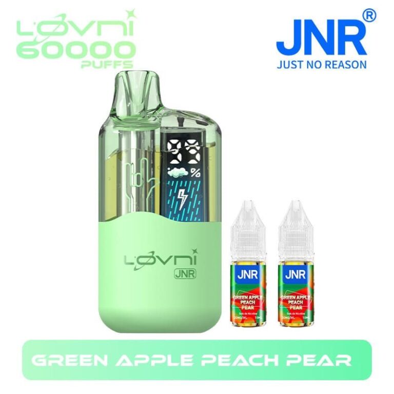 green apple peach pear JNR 60K PUFF OVNI